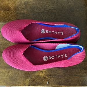 Rothy’s red flats